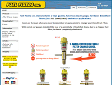 Tablet Screenshot of fuelfixers.com